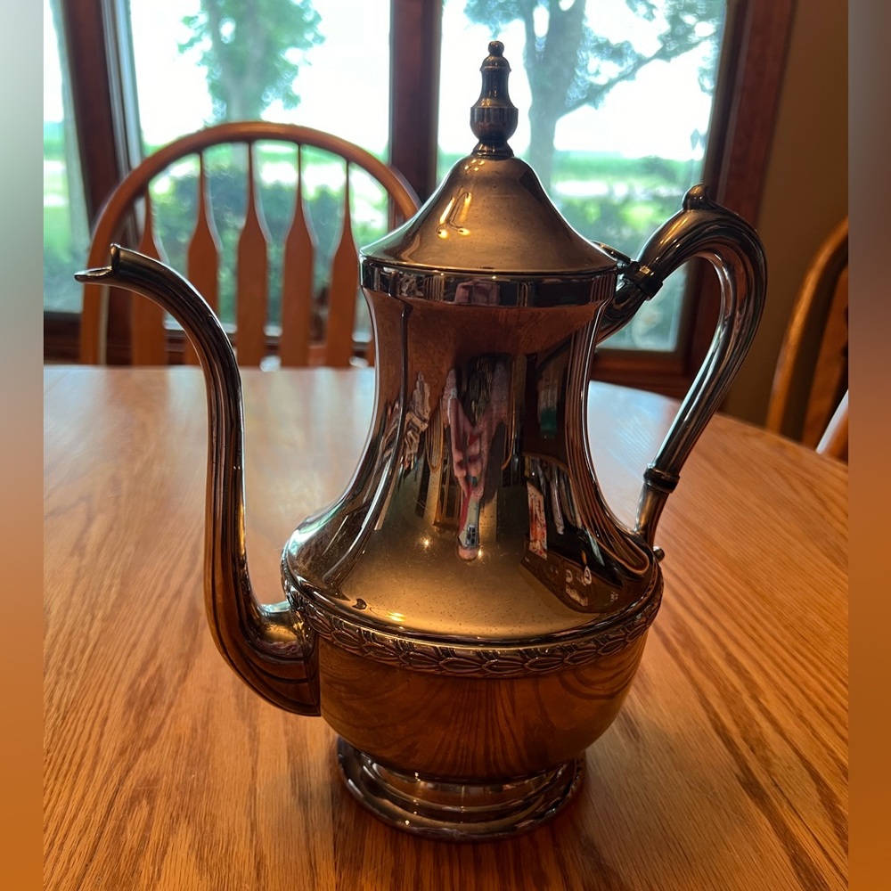 Vintage National Silver Company Tea/Coffee Pot